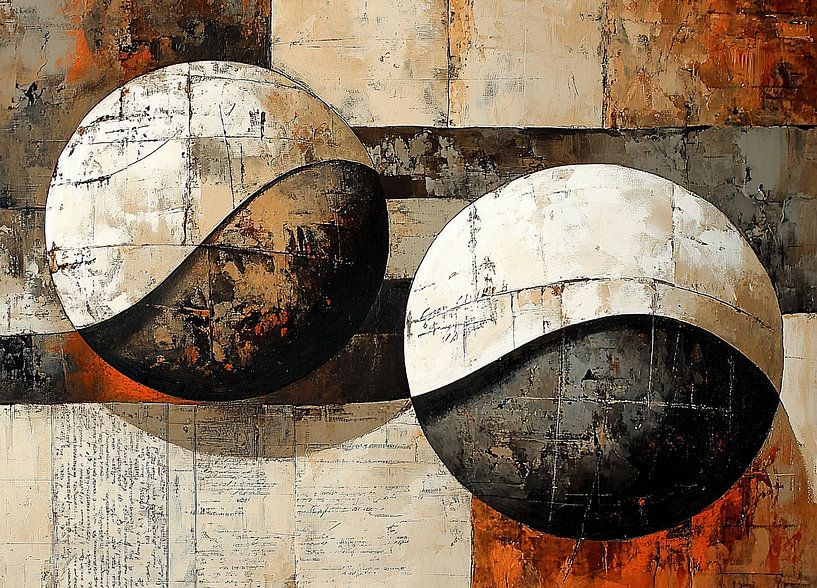 Circle Art | Circle Contrast by Zen and More