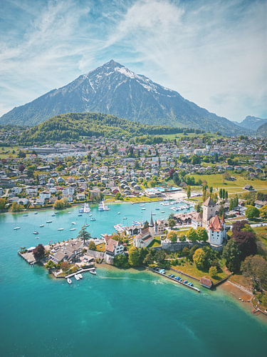 Spiez on Lake Thun