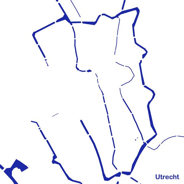 Carte d'Utrecht par Patrick Herzberg