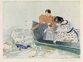 De eenden voeren, Mary Cassatt - 1894 van Het Archief thumbnail