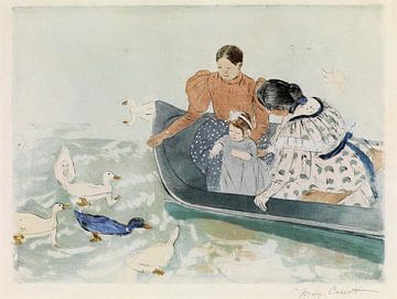 Feeding the ducks, Mary Cassatt - 1894