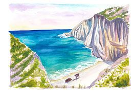 Navagio Beach Escape sur l'île de Zakynthos, Grèce