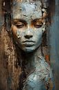 Abstract portret van Imagine thumbnail
