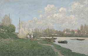 Alfred Sisley, Trocknende Netze, 1872