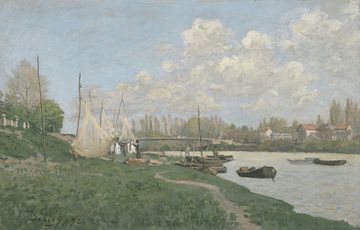 Alfred Sisley, Netten drogen, 1872 van Atelier Liesjes