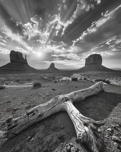 Lichte pauze bij Monument Valley
