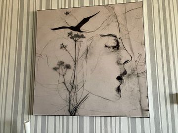 Klantfoto: Where the birds grow (Gezien bij vtwonen) van RAR Kramer - Visual poet