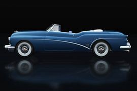 Buick Skylark Cabrio 1956. Seitenansicht von Jan Keteleer