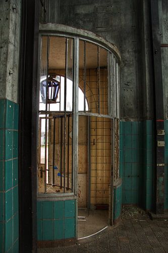 Een verlaten fabriek