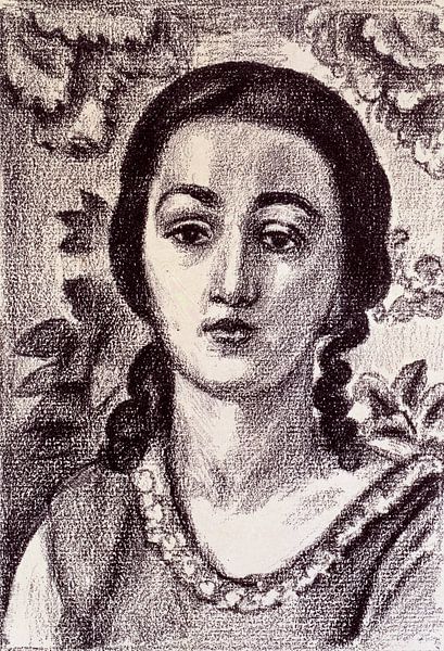 Henri Matisse, Young girl with brown curls, 1924 by Atelier Liesjes