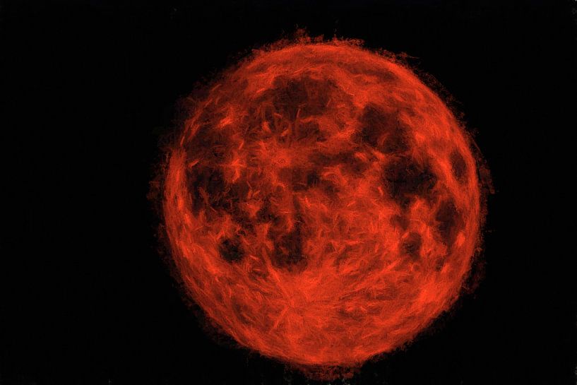 Powerful Red by Henk Egbertzen