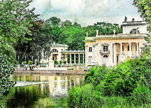 Warschau aquarel kunst #warsaw