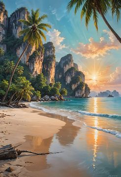 Railay-strand in Krabi