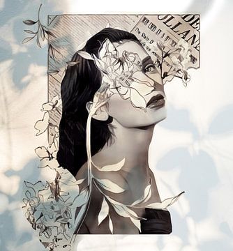 Blühend von Collage Aday
