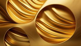 Goud met vorm en patroon