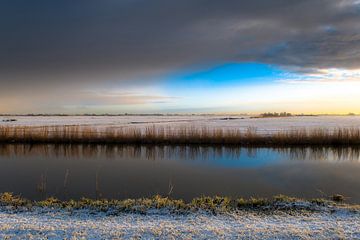 Winter in holland 4 van Marc Hollenberg