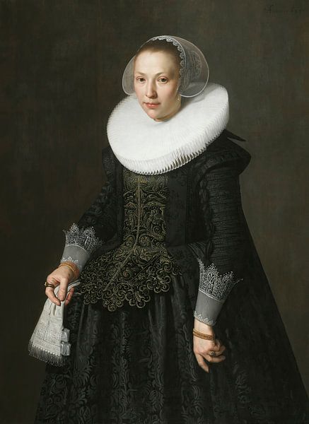 Portret van een dame, Nicolaes Pickenoy van Meesterlijcke Meesters