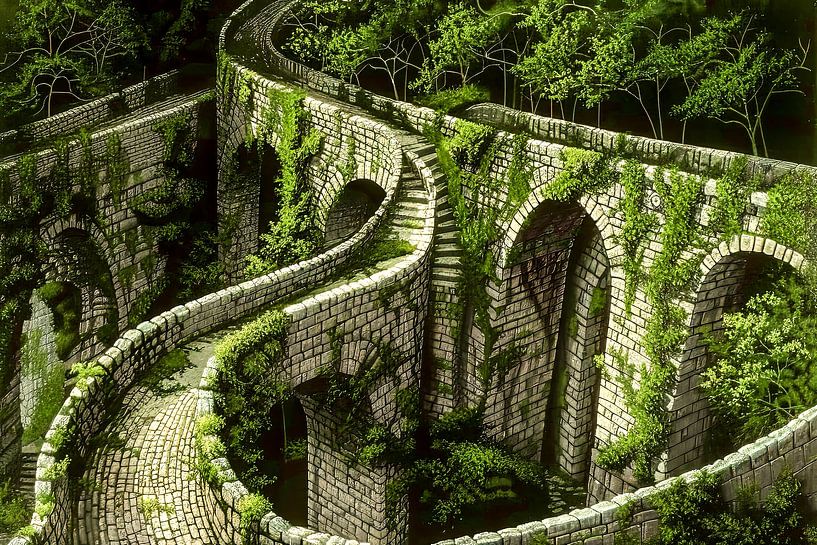endless road by Egon Zitter