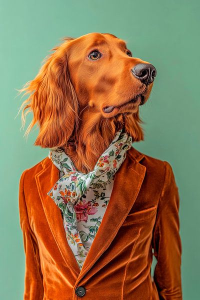 Irish Setter by Poster Art Shop