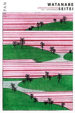 Watanabe Seitei - Illustrierte Landschafts