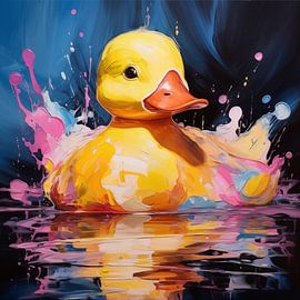 Chick abstract by TheXclusive Art