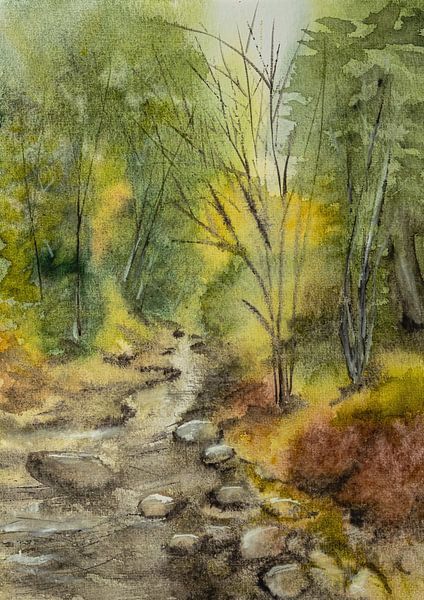 Aquarel part 86 van Tania Perneel