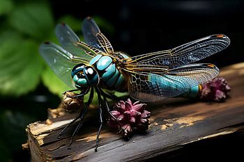 Makroaufnahme Libelle