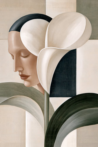 Softe Abstract Vrouw