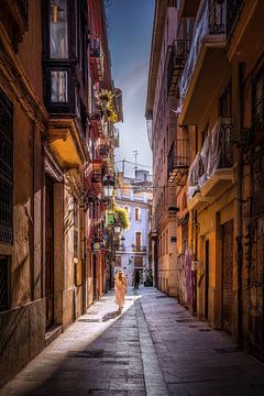 Valencia Straat van Iman Azizi