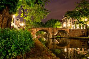 Utrecht Oudegracht: Geertebrug sur Martien Janssen