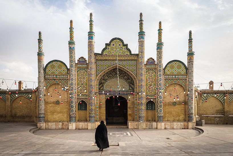 Femme iranienne à Qazvin, Iran par OCEANVOLTA
