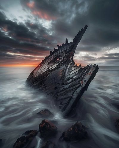 Magical glow: Coastal sky