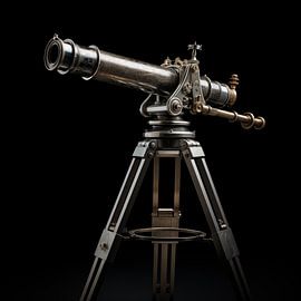 Teleskop Gold-Silber von TheXclusive Art