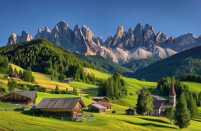 Sommerwanderung durch Alpenpracht von fernlichtsicht
