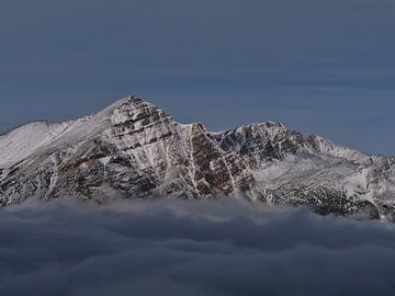 Zee van Wolken in de Rockies van Timon Schneider