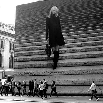 Mrs. Gulliver ascending