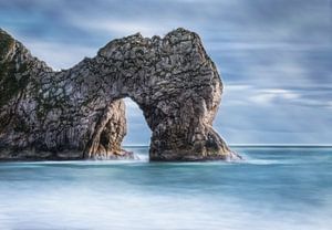 Durdle Door Felsen im Meer