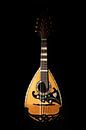 Neapolitan mandolin against black background by Werner Lerooy thumbnail