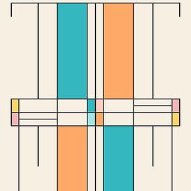 Bauhaus, summer line no.5 by Hilde Remerie Photography and digital art