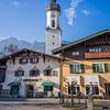 Garmisch-Partenkirchen : église paroissiale Saint-Martin sur t.ART
