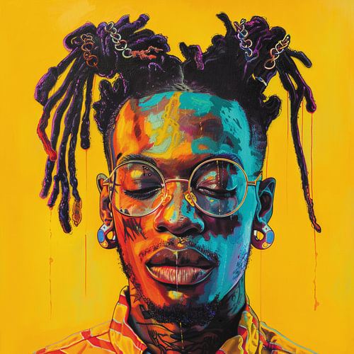 Dreads in a knot van Ellen Novara-da Lima