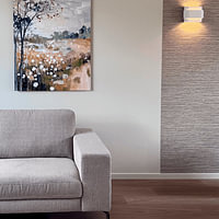 Klantfoto: Bloemenveld van Zen en Meer, op aluminium