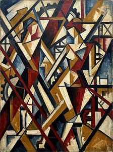 Popova's The Factory Cubo-Futurism
