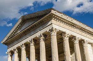 Maison Carree in Nimes by Dieter Walther