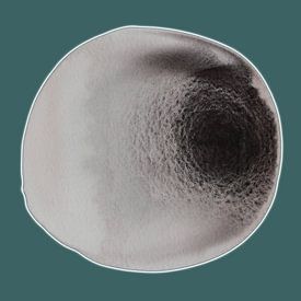 Black Teal Aqua Mineral 949 - Aquarelle abstraite avec profondeur et équilibre - Transformative Teal sur Saskia Mensink PRINTS