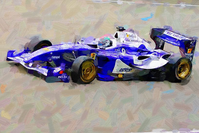 Superleague Formula RSC Anderlecht by Pieter van Dijken