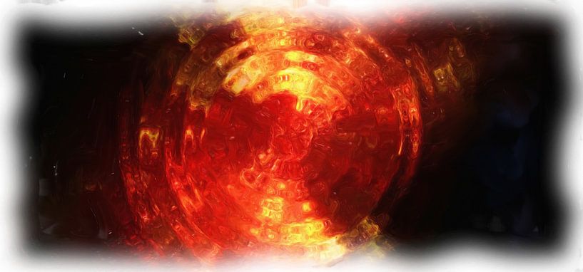 La nébuleuse de la galaxie de la fantaisie abstraite par Maurice Dawson