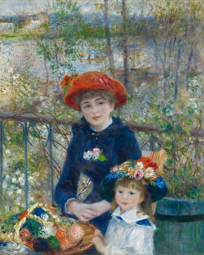 August Renoir. Zusters