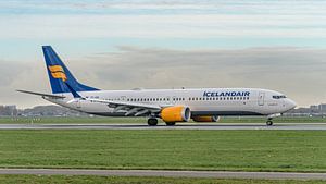 Passagierflugzeug vom Typ Icelandair Boeing 737 MAX 9.