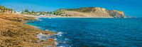 Praia d Luz kustlijn Algarve